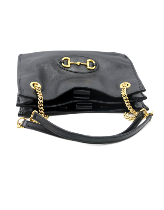 Gucci Horsebit Pelle Nera