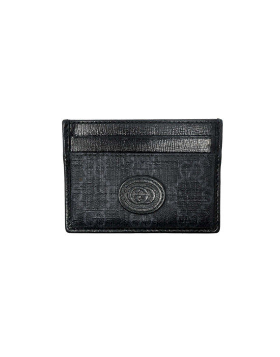 Gucci Portacarte Pelle Nera