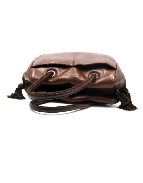 Prada Shopping Pelle Marrone