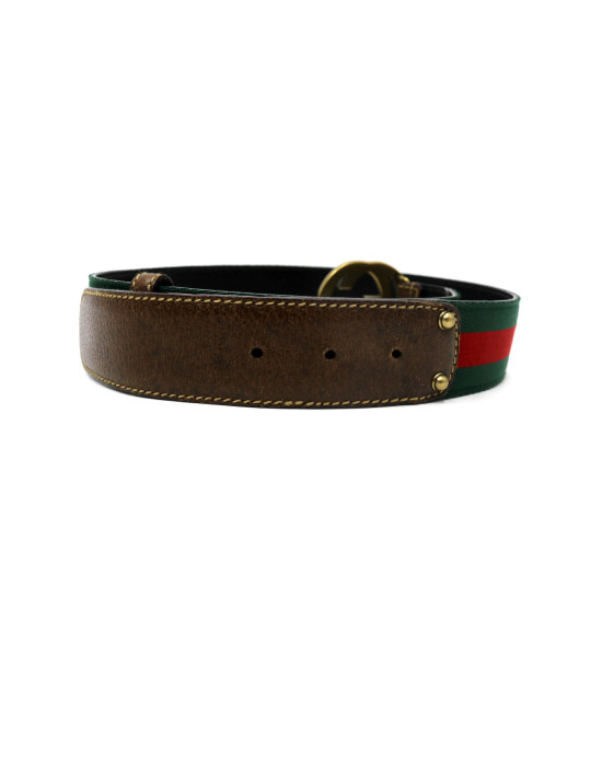 Gucci Cintura Tela Web