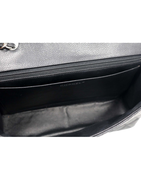 Chanel 2.55 Jumbo Caviar Single Flap
