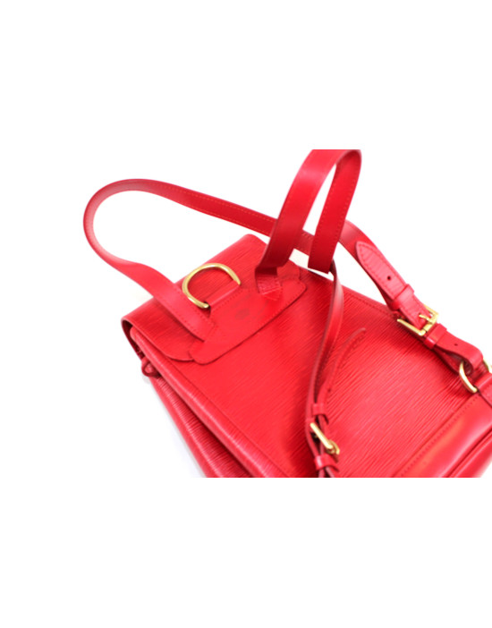 Louis Vuitton Zaino Montsouris Centenaire Monaco Epi Rossa