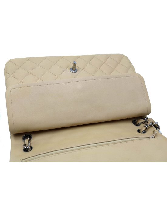 Chanel Timeless Jumbo Pelle Beige
