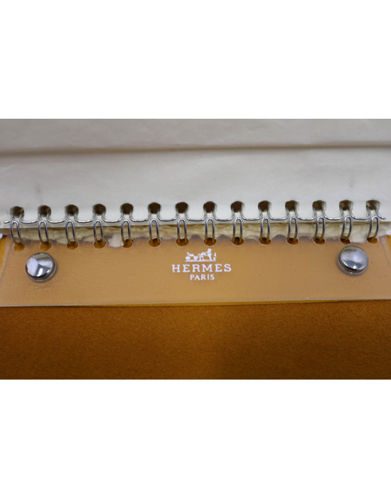 Hermes Agenda Pelle Gialla