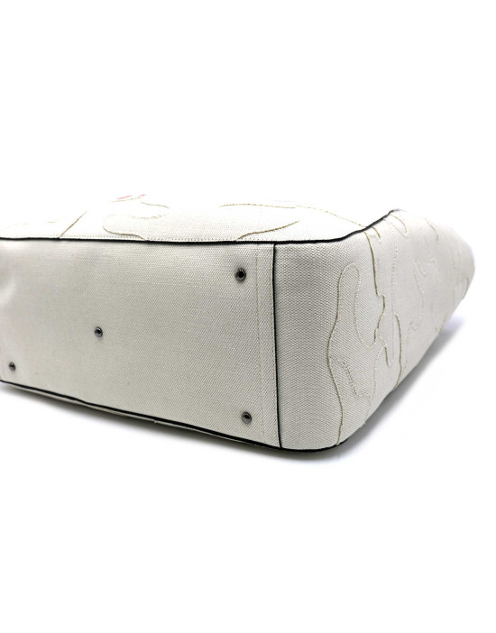 Valentino Tote Bag Tela Bianca