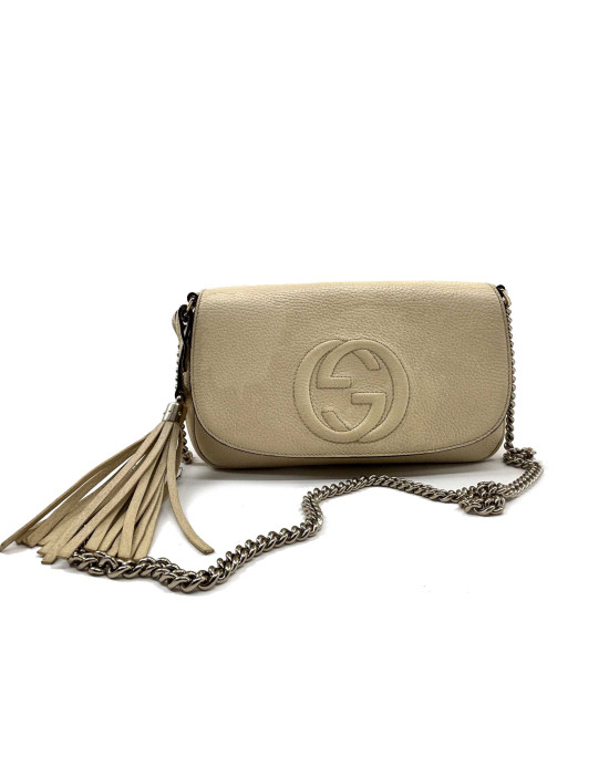 Gucci Soho Pelle Panna