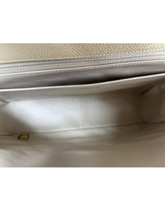 Chanel Shopping Pelle Crema limited Edition