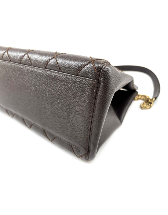 Chanel Tote Bag Pelle Marrone