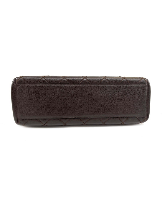 Chanel Tote Bag Pelle Marrone