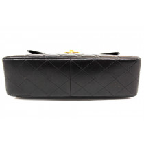 Chanel Maxi Logo Vintage Pelle Nera