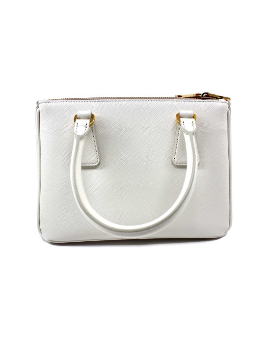 Prada Galleria Pelle Saffiano Bianca