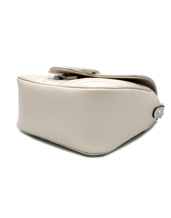 Gucci Marmont Flap Pelle Bianca