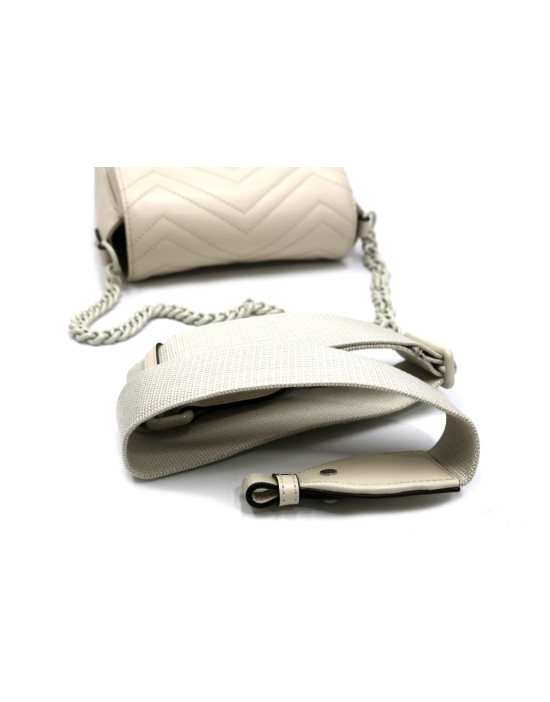 Gucci Marmont Flap Pelle Bianca