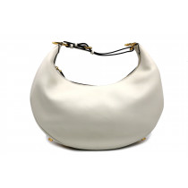 Fendi Fendigraphy Large Weißes Leder