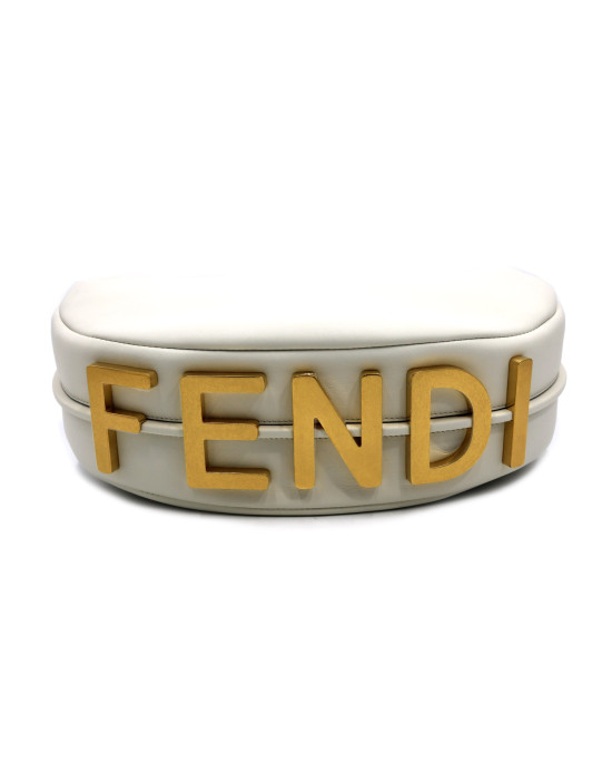 Fendi Fendigraphy Large Pelle Bianca