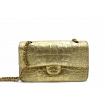 Chanel Double Flap Limited Pelle Oro