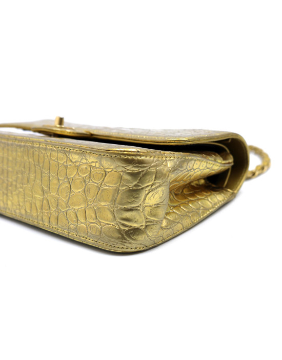 Chanel Double Flap Limited Pelle Oro