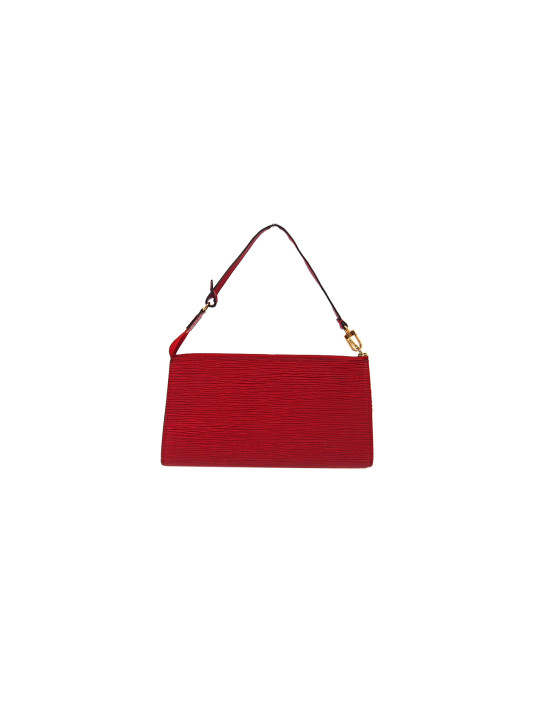 Louis Vuitton Pochette Accessoires Vintage Epi Rossa