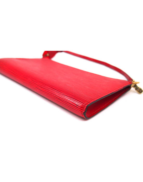 Louis Vuitton Pochette Accessoires Vintage Epi Rossa