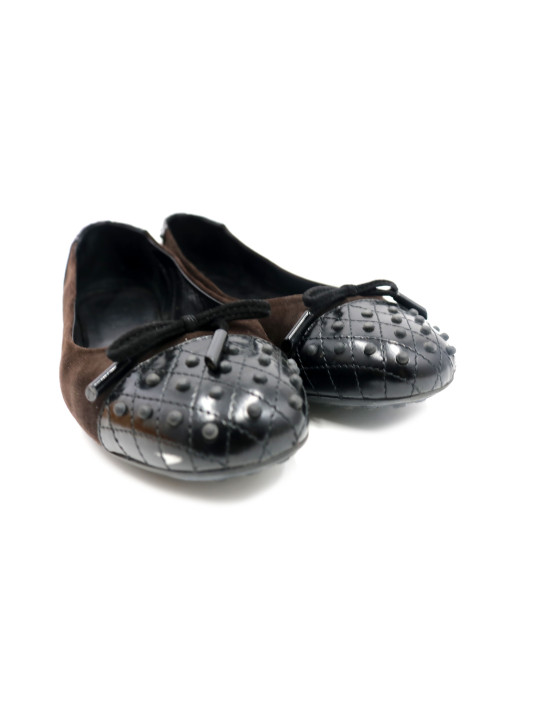 Tod's Ballerine Camoscio Marrone