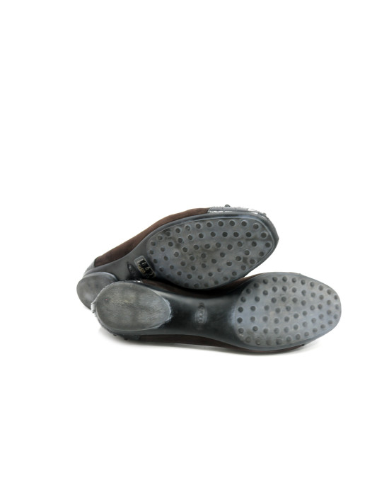 Tod's Ballerine Camoscio Marrone
