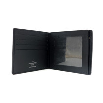 Louis Vuitton Portafoglio Amerigo Pelle Taiga Nero