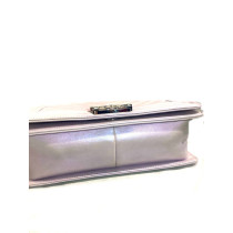 Chanel Boy Cuir Perle / Rose Changeant