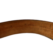 Fendi Cintura 95 Zucca Marrone e Cuoio