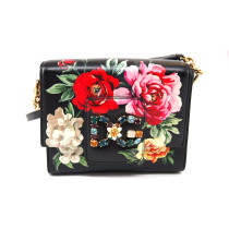 Dolce & Gabbana Black Leather Crossbody