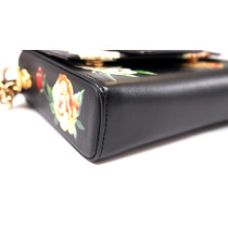 Dolce & Gabbana Black Leather Crossbody