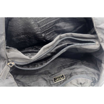 Prada Shopping Tela Vela Nera