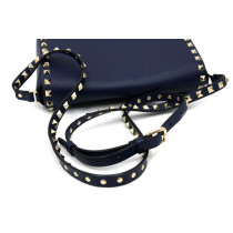 Valentino Rockstud Piccola Pelle Blu