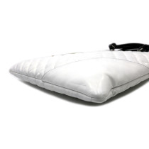 Chanel Sac Plat Cambon Pelle Bianca