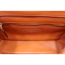 Valentino Roman Stud Pelle Arancio