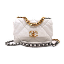 Chanel 19 MM Pelle Bianca