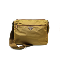 Prada Tracolla Nylon Ocra