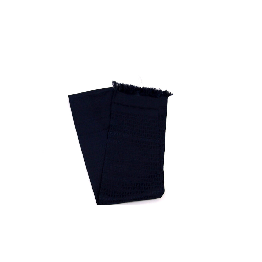 Fendi Sciarpa Seta Blu