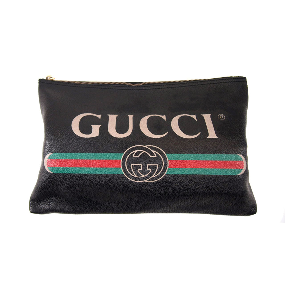 Gucci Pochette Pelle Nera