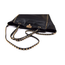 Valentino Tote Rockstud Pelle Nera