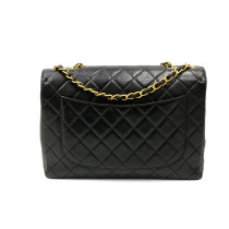 Chanel Maxi Logo Vintage Pelle Nera