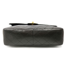 Chanel Maxi Logo Vintage Pelle Nera