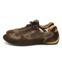 Louis Vuitton Sneakers Camoscio Marrone