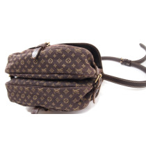 Louis Vuitton Saumur PM Mini Lin Marrone