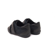 Gucci Sneakers GG Nero e Pelle