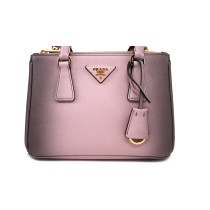 Prada Galleria Pelle Saffiano Rosa e Grigia