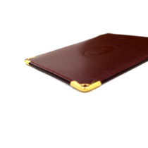 Cartier Portacarte Pelle Borgogna
