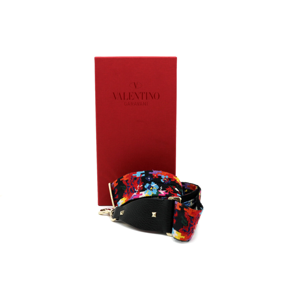 Valentino Guitar Strap Tela Multicolor