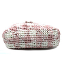 Prada Shopping Small Rafia Rosa