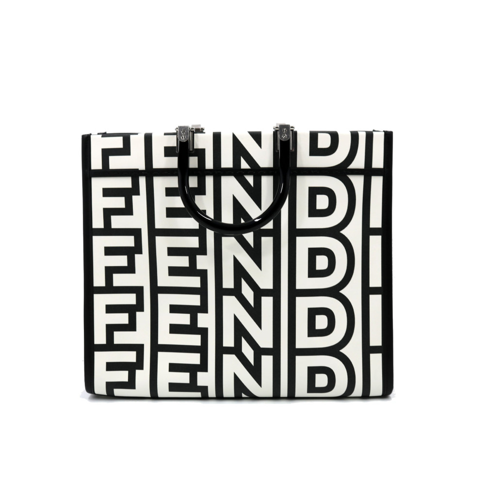 Fendi Sunshine Pelle Bianca e Nera