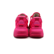 Valentino Sneaker Tela Fucsia